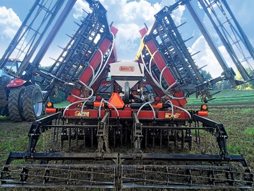 Cover Crop Seeder for Soybeans